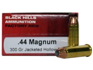 Black Hills 44 Magnum 300 Grain JHP Ammo - 50rd