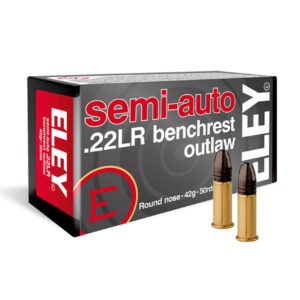 Eley Semi-Auto 22LR 42gr Benchrest Outlaw Ammo - 50rd