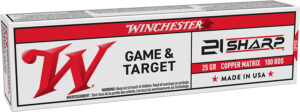 Winchester Game & Target 21 Sharp 25gr Copper Matrix - 100rd