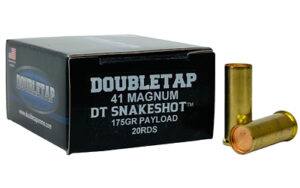 DoubleTap SnakeShot 41 Mag 175gr Payload 240pc #9 Shot with 55gr Hardcast Full Waddcutter Ammo - 20rd