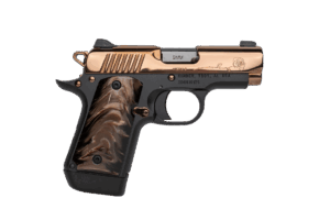 CNC Firearms/Kimber Micro-9 Rose Gold Edition 9mm 3.15" Bbl Black/Gold/Rosegold Kirinite 7 Round Firearm