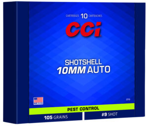 CCI Pest Control 10mm Auto 105gr #9 Shot Shotshell Ammo - 10rds