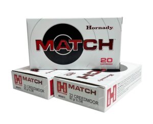 Hornady Match 22 Creedmoor 80gr ELD-Match Ammo - 20rd