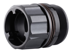 Dead Air DA428 Key-Mo Adapter Black Adapter for HUB Socket Silencers(1 3/8-24)