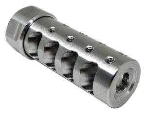 American Precision Arms The Answer Gen3 Micro Bastard .30 CAL Muzzle Break Stainless Steel 1/2"-28 Threads
