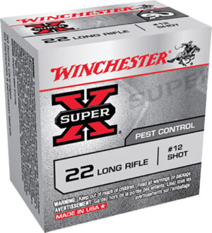 Winchester Super X 22 LR #12 Shot Ammo - 50rd