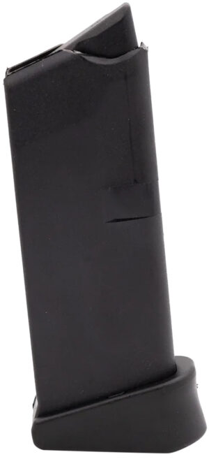 Glock G43 6rd 9mm Luger Extended Magazine - Black Polymer