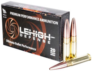 Lehigh Defense 300 Blackout 194gr Fracturing Tip BTHP Ammo - 20rd