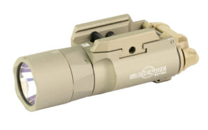 Surefire X300 Turbo 650 Lumens White LED Thumbscrew Attachment - Tan