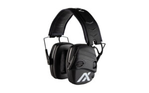 AXIL, TRACKR Electronic, Earmuff, Matte Finish, Black