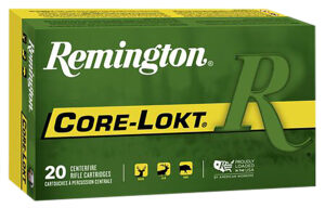 Remington 25-06 Rem 100gr Core Lokt PSP Ammo - 20rd