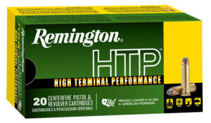 Remington High Terminal Performance 38 Special + P 110gr SJHP Ammo - 20rd