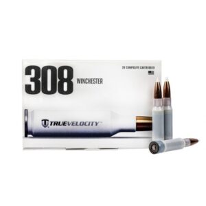 True Velocity 308 Win 165gr Nosler Accubond Ammo - 20rds
