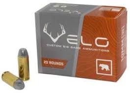 Velo Ammunition Dangerous Game Defense 10mm Auto 200gr TC-HC Ammo - 20rds