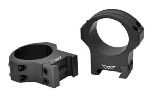 Warne HyperLite Rings 34mm High - Matte Black