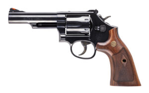 Smith & Wesson M19-10 .357 Magnum 4.25" Bbl Blued/Wood 6 Round Firearm