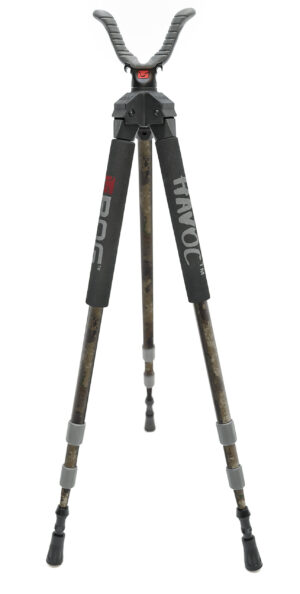 BOG Havoc 1100485 Shooting Stick Tripod 18" To 68" Adjustable Aluminum Camo