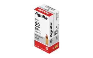 Aguila Super Extra 22 Short 29gr Copper Plated Solid Point Ammo - 50rd