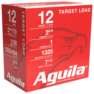 Aguila 12 Gauge Sporting Clays 2-3/4 1oz #71/2 Shot High Velocity Ammo - 25rds