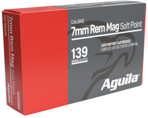 Aguila 7mm Rem Mag 139gr InterLock BT SP Ammo - 20rds