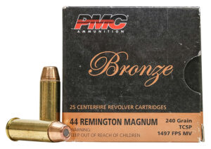 PMC Bronze 44 Rem Mag 240 Grain TCSP Ammo - 25rds