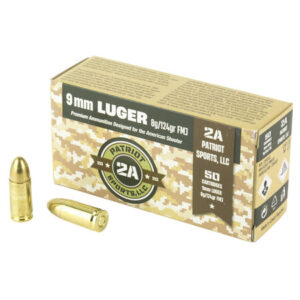 STV Technology 9mm Luger 124gr FMJ Ammo -50rds