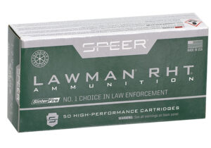 Speer Lawman RHT 40 S&W 125gr TMJ-CF Frangible Ammo - 50rd
