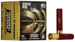 Federal Premium 410 Gauge 2-1/2" 4 Pellets 7/16oz 4 Shot Ammo - 20rd