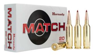 Hornady Match 25 Creedmoor 134gr Extremely Low Drag-Match Ammo - 25rd
