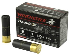 Winchester Double X 12 Gauge 3" 1-3/4oz #5 Shot Ammo - 10rds