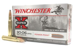 Winchester 30-06 Springfield 180gr Power Point Ammo - 20rds