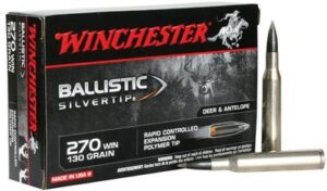 Winchester 270 Win 130gr RCE PT Ballistic Silvertip Ammo - 20rds