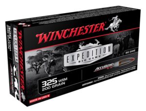 Winchester Expedition Big Game 325 WSM 200gr Accubond CT Ammo - 20rds