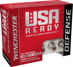 Winchester 9MM Luger +P 124gr HP Defense Ammo - 20rds