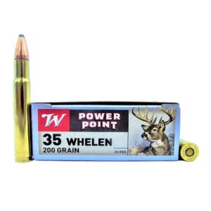 Winchester 35 Whelen 200gr SP Power-Point Ammo - 20rd