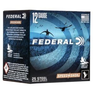 Federal 16 Gauge Speed-Shok 2-3/4 15/16oz #4 Steel Shot Ammo - 25rd