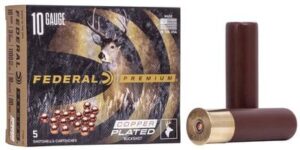 Federal 10 Gauge 3-1/2 18 Pellets 00 Buck Copper Plated Buckshot Ammo