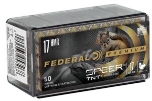 Federal Speer TNT17 HMR 17gr HP Ammo - 50rd