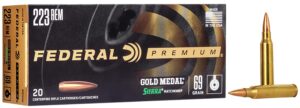 Federal Premium 338 Lapua Mag 250gr Sierra MatchKing BTHP Ammo - 20rd
