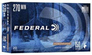 Federal Power-Shok 270 Win 150gr JSP Ammo - 20rd