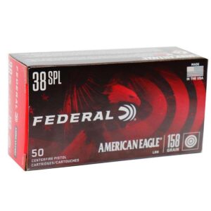 Federal American Eagle 38 Special 158 Grain LRN Ammo - 50rds