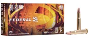 Federal 30-30 Win 170gr Bonded Soft Point Ammo
