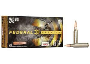 Federal Premium 243 Win 85 Grain Barnes TSX Ammo - 20rds