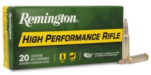 Remington High Performance Rifle 222 Rem 50gr PSP Ammo - 20rds