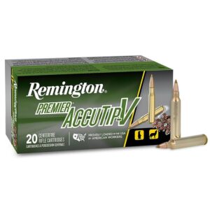 Remington Premier 204 Ruger 32gr AccuTip-V Ammo - 20rds