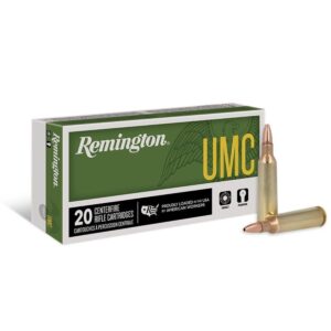 Remington UMC 22-250 Rem 50gr JHP Ammo - 20rds