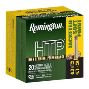 Remington 44 Rem Mag 240gr HTP JSP Ammo - 20rd