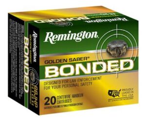 Remington Golden Saber 9mm Luger 147gr BJHP Bonded Ammo - 20rd