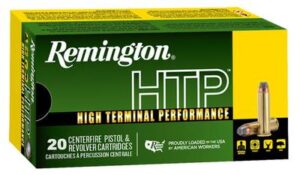 Remington 38 Special +P 125 Grain SJHP High Terminal Performance Ammo- 20rd