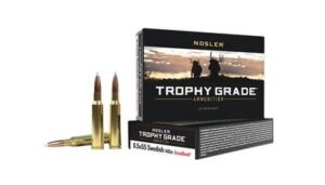 Nosler 6.5x55 Swedish 140gr Accubond Trophy Grade Ammo - 20rds